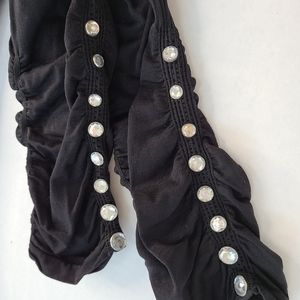 Diamond leggings black